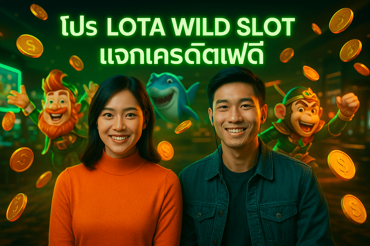 โปร LOTA WILD SLOT แจกเครดิตฟรี