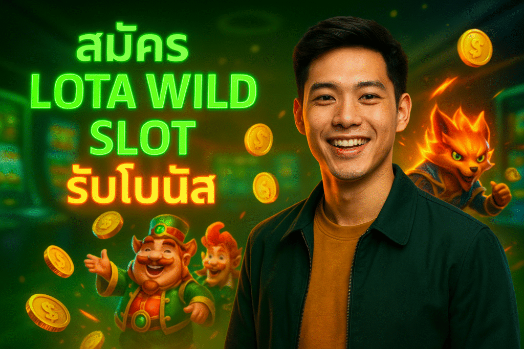 สมัคร LOTA WILD SLOT รับโบนัส