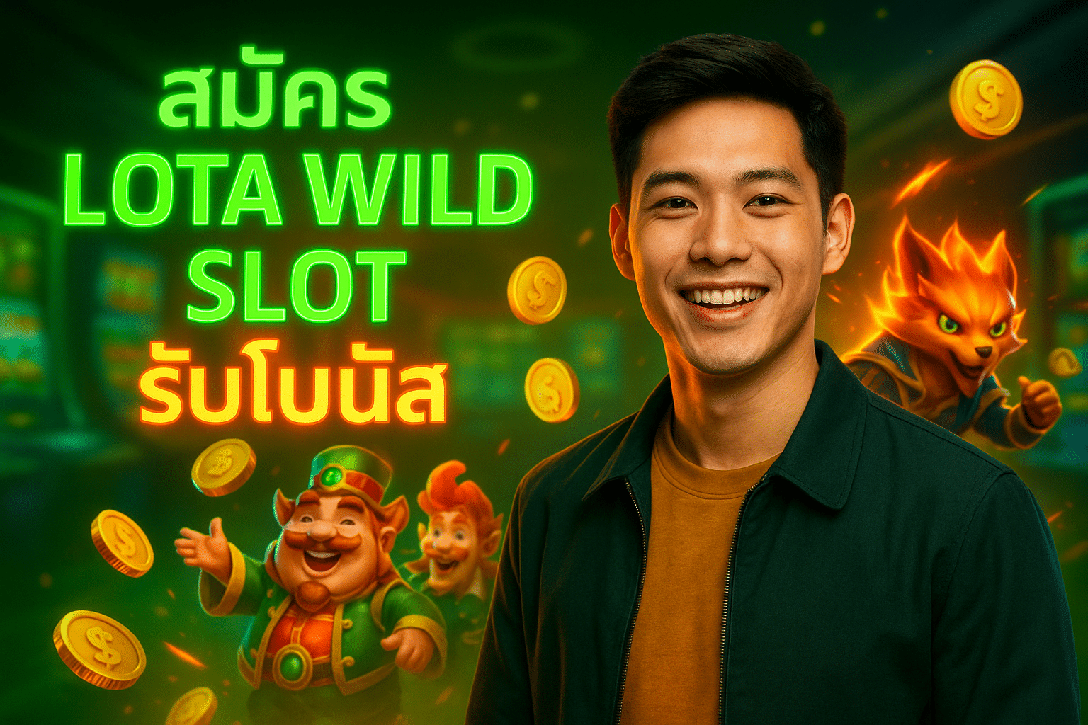 สมัคร LOTA WILD SLOT รับโบนัส