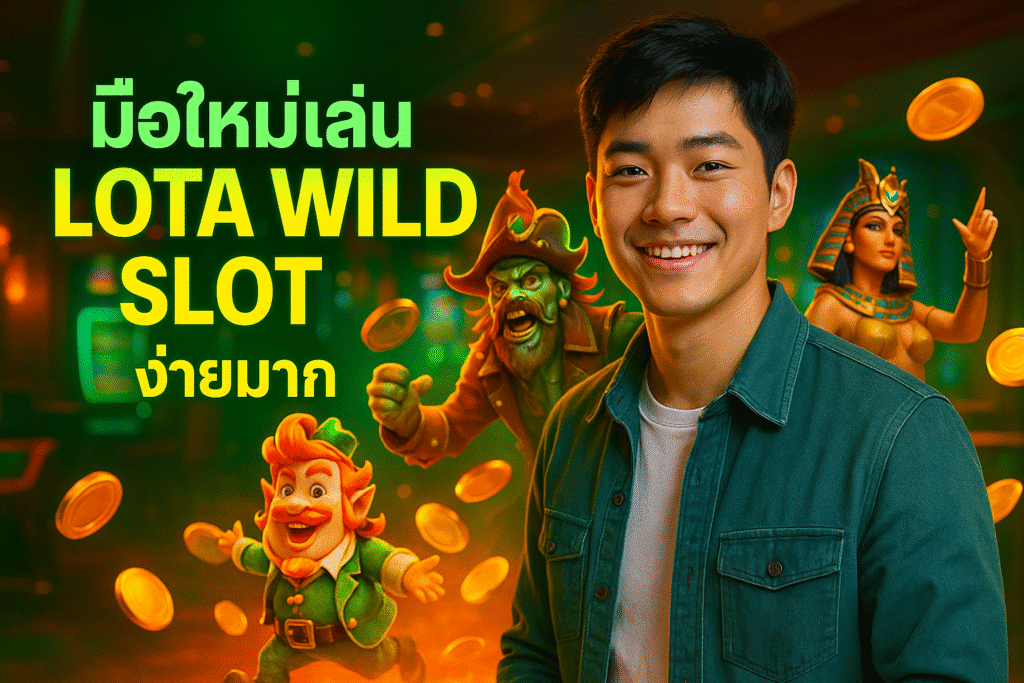 มือใหม่เล่น LOTA WILD SLOT ง่ายมาก